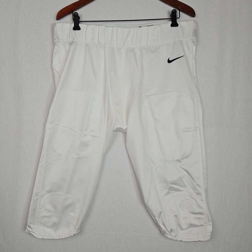 Nike Vapor Team‎ White Football Pants Men's Size 2XL 908728-100 New